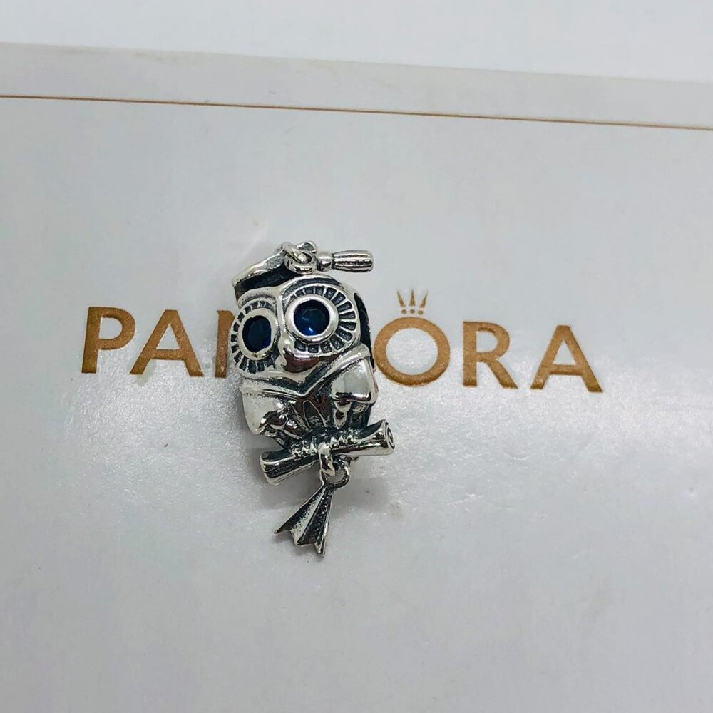 ✨🔥Pandora Wise Owl Graduation Charm